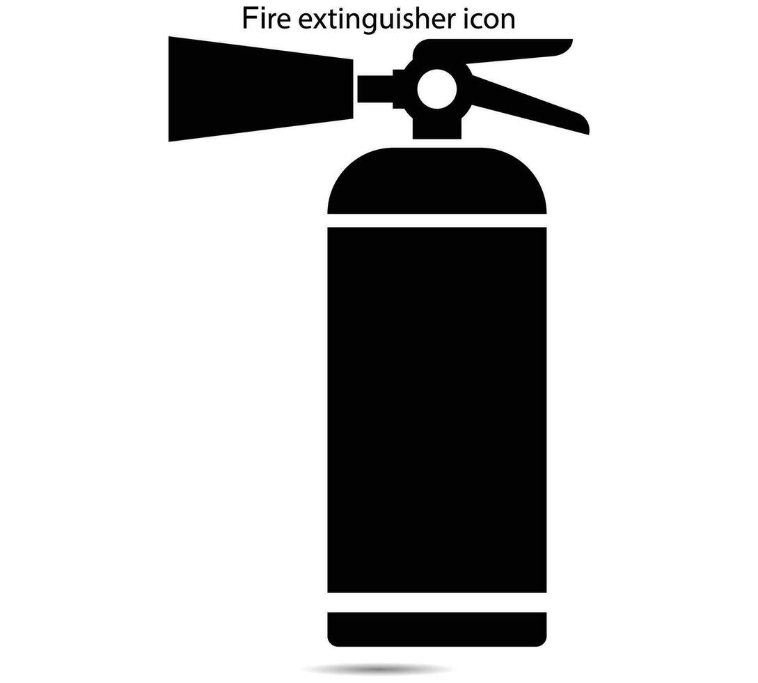 extintor de incendios vector