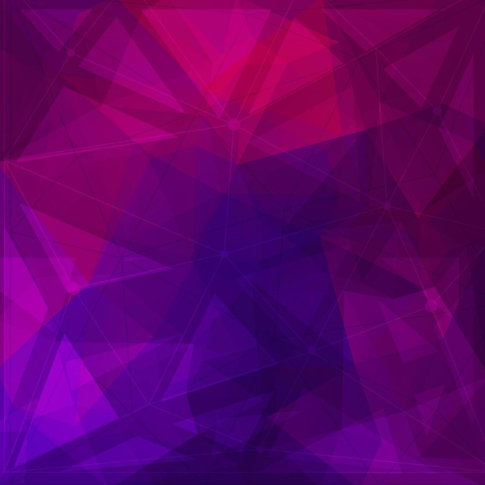 abstract purple and red polygonal background vector