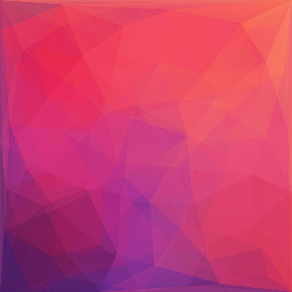 abstract background with triangles, red and purple vector