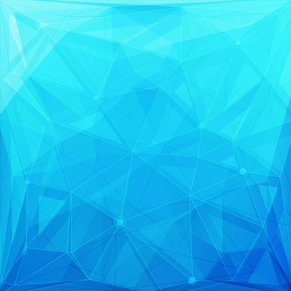 resumen azul poligonal antecedentes con un blanco antecedentes vector