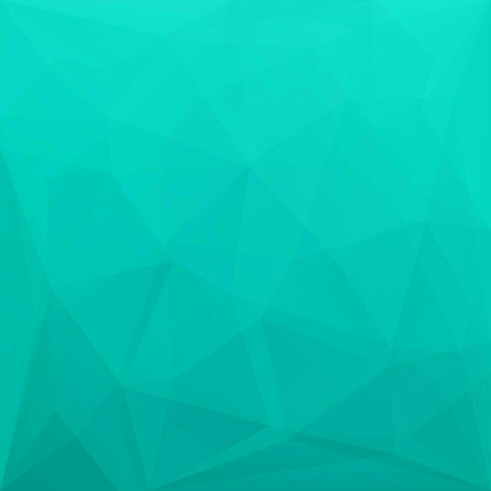 a green background with triangles vector
