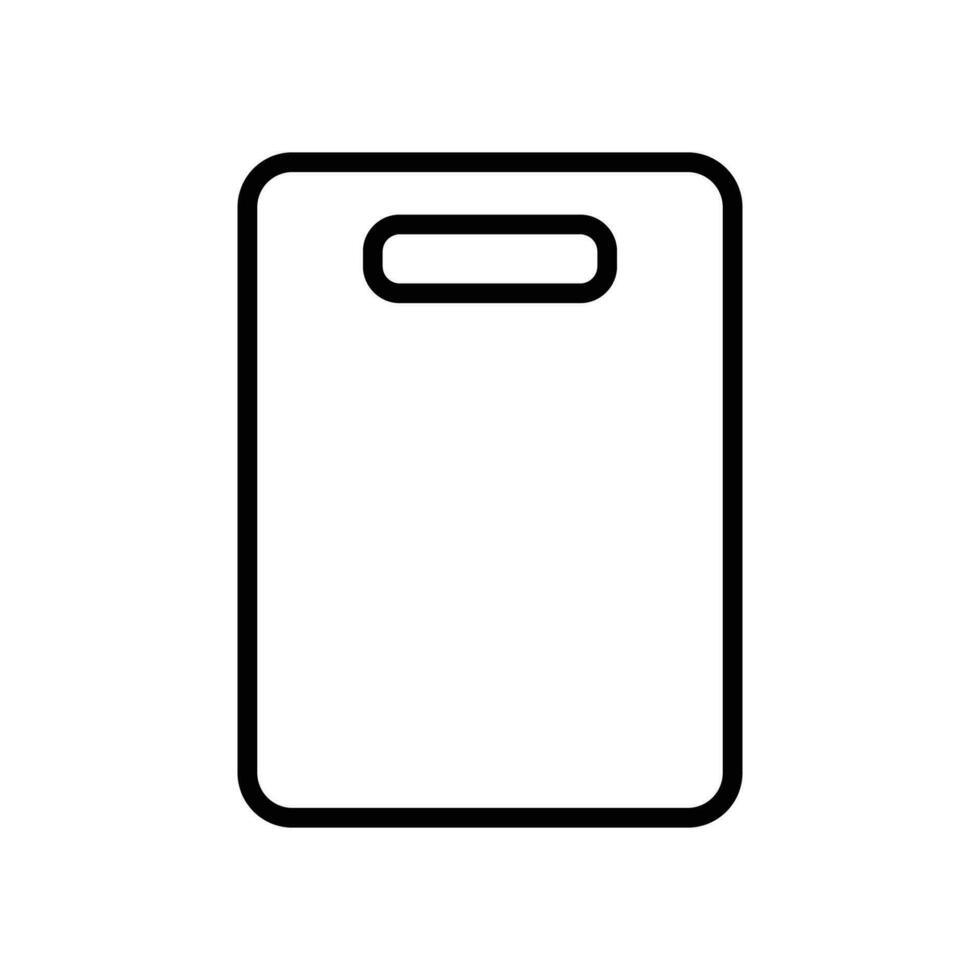 cutting board icon vector design template simple and clean