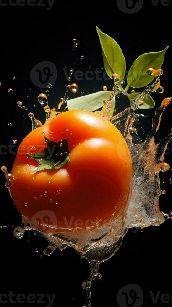 AI Generative a photo of persimmon