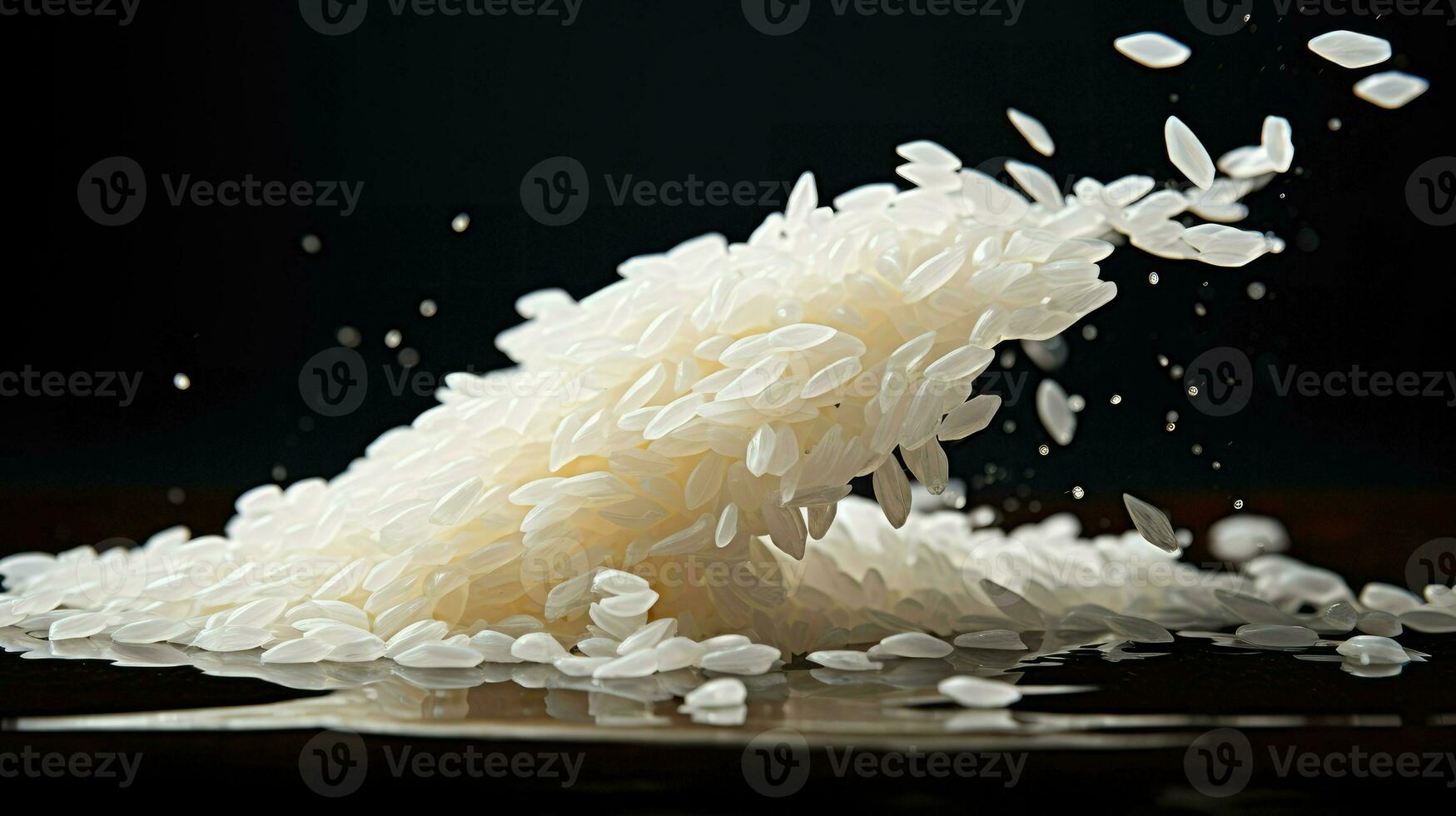 AI Generative a photo of rice