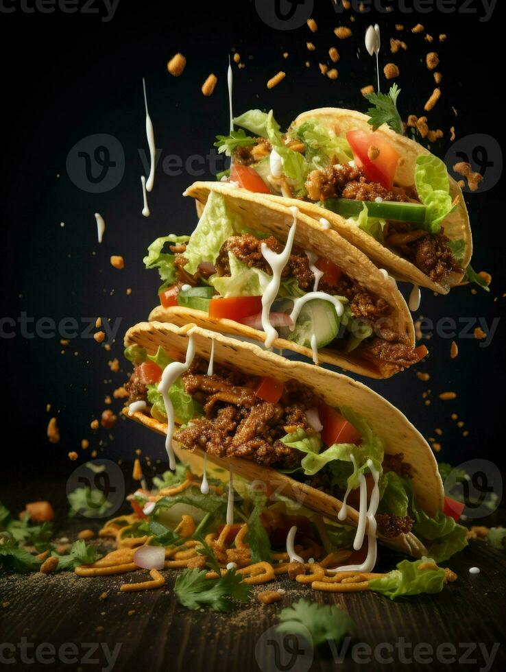 AI Generative a photo of tacos