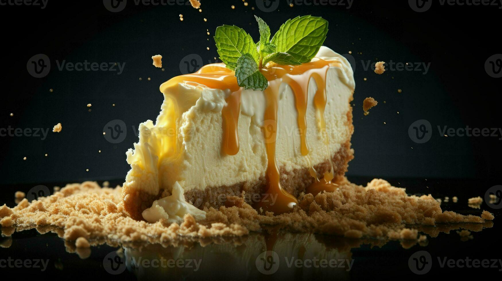 AI Generative a photo of cheesecake