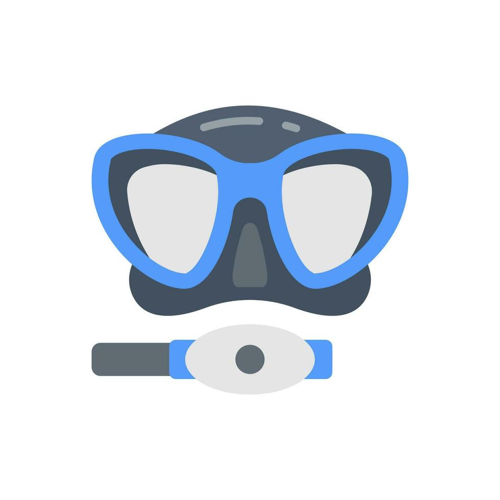 Diving Mask icon in vector. Illustration vector