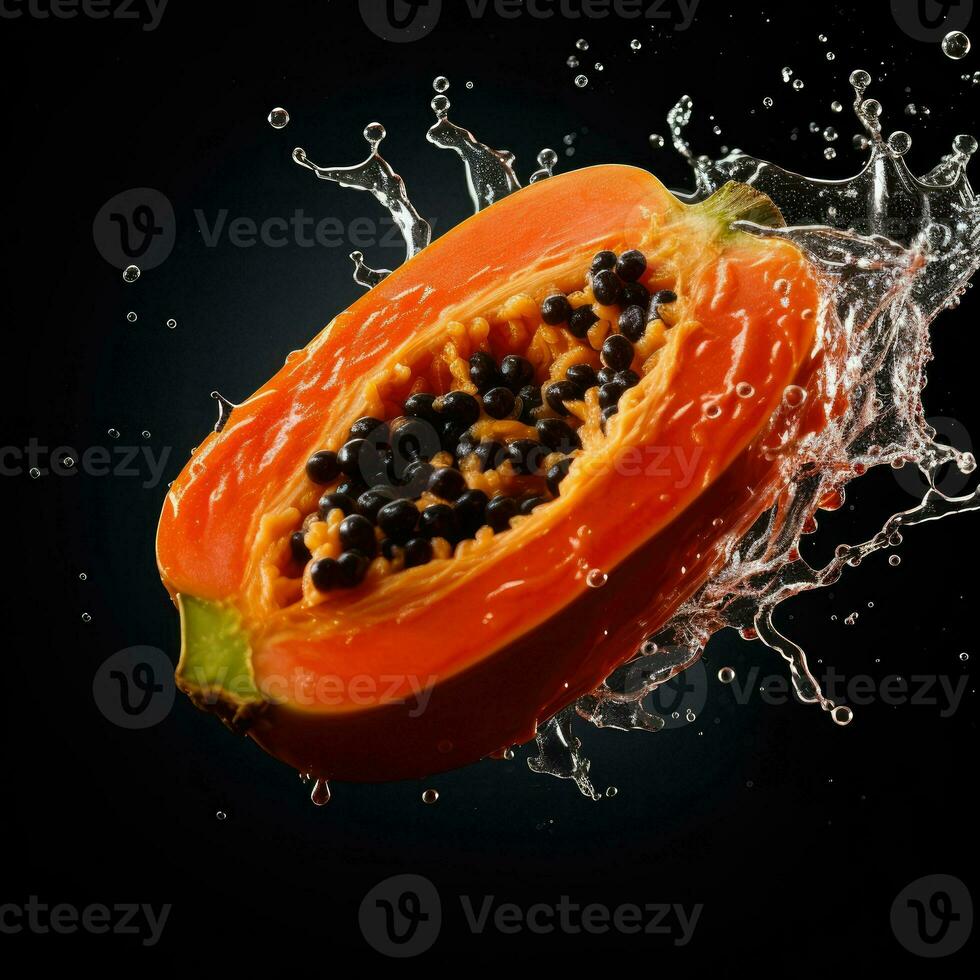 AI Generative a photo of papaya