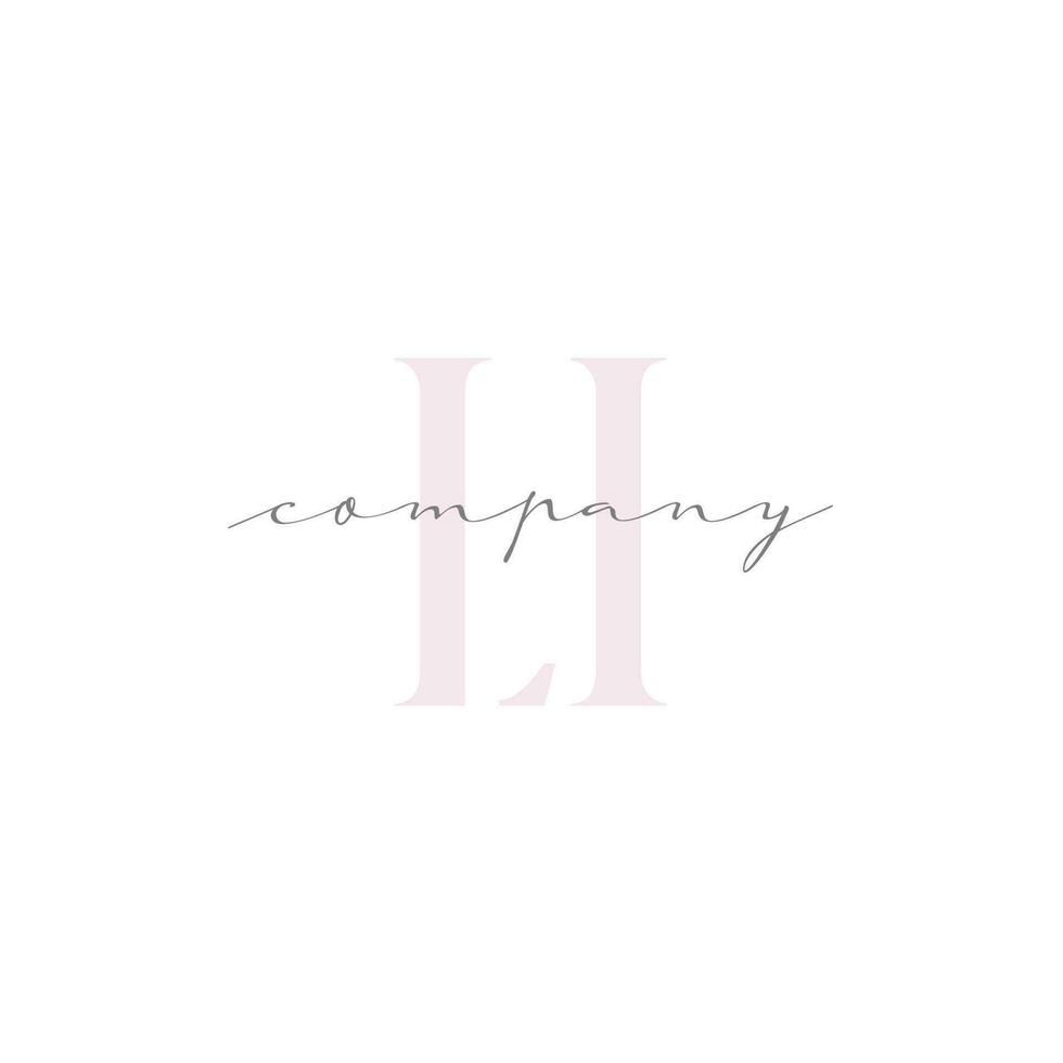 LI Beauty Initial Template Vector Design