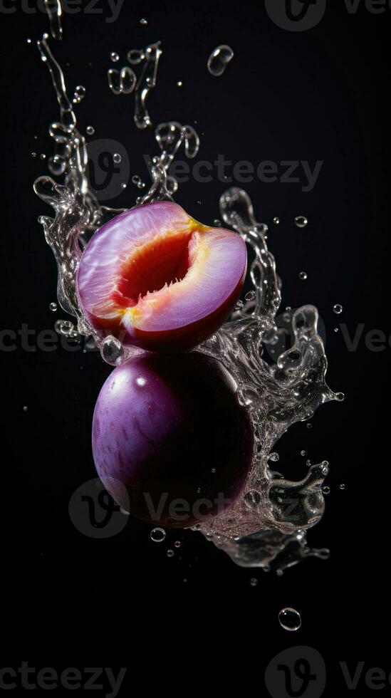 AI Generative a photo of plum