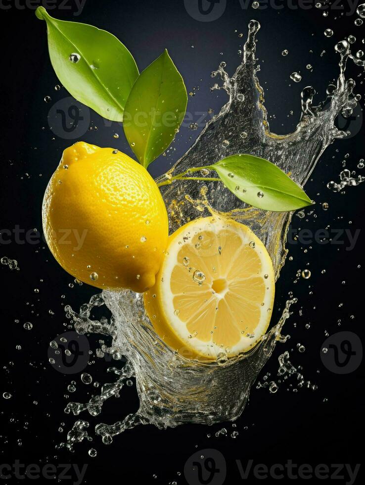 AI Generative a photo of lemon