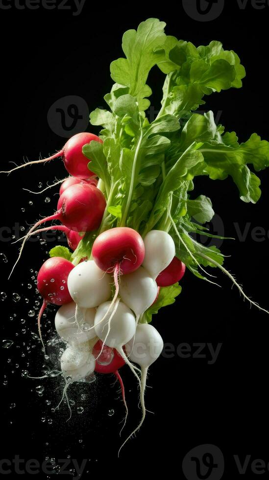 AI Generative a photo of radish