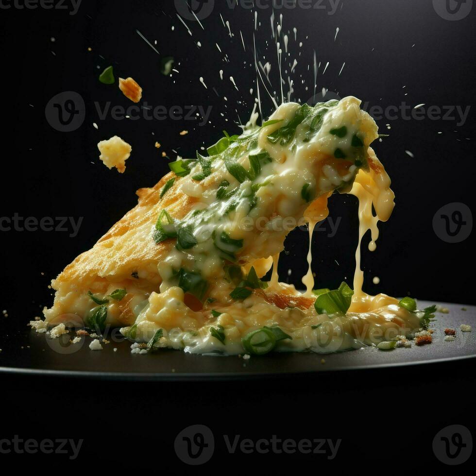 AI Generative a photo of omelette