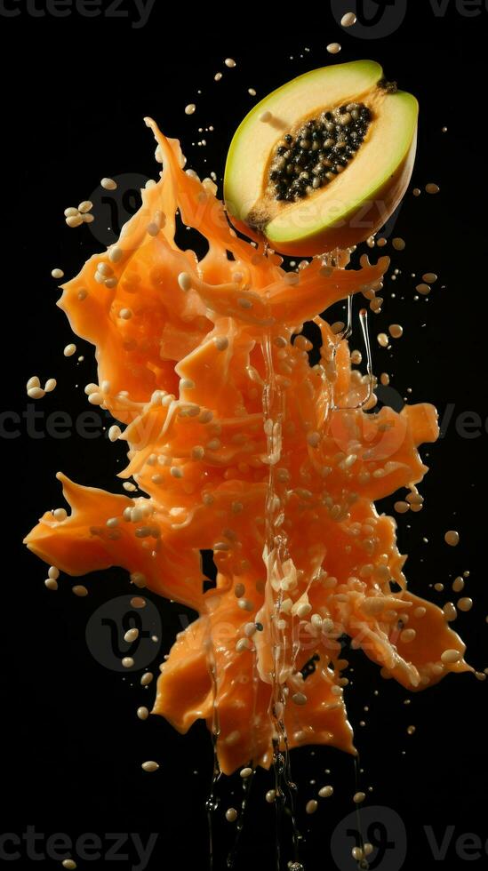 AI Generative a photo of papaya