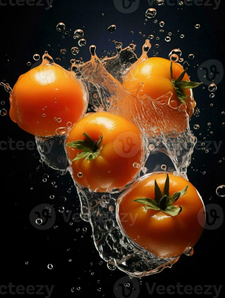 AI Generative a photo of persimmon