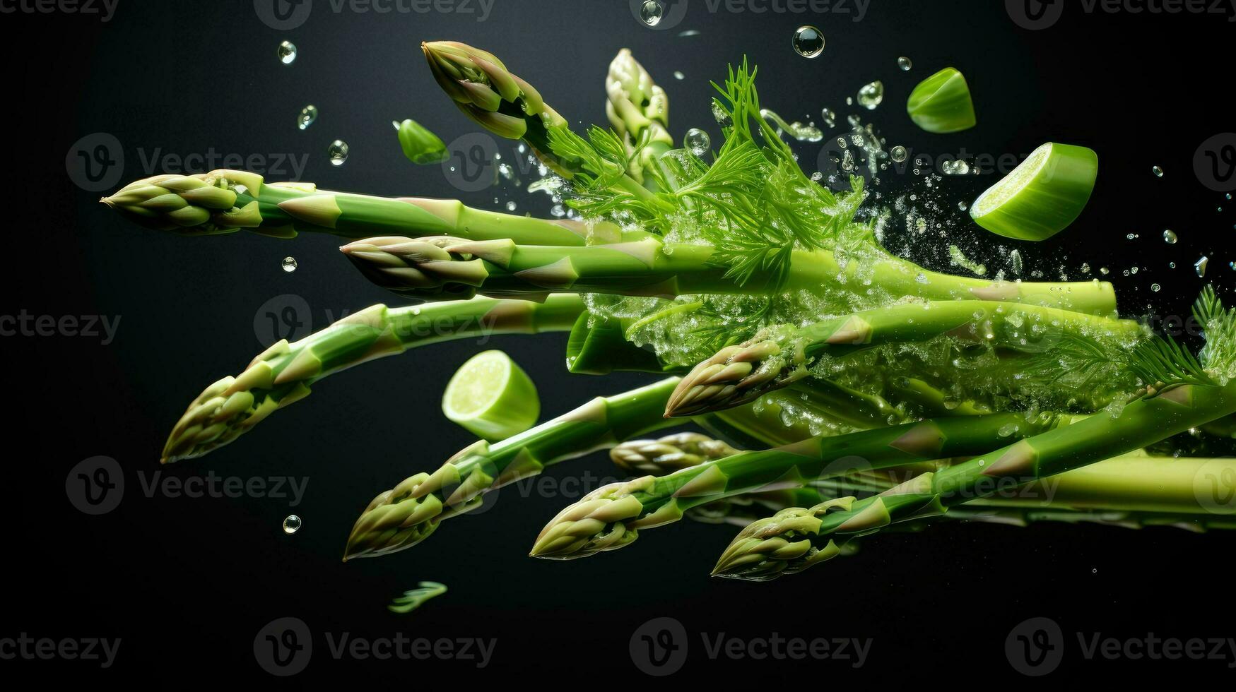 AI Generative a photo of asparagus