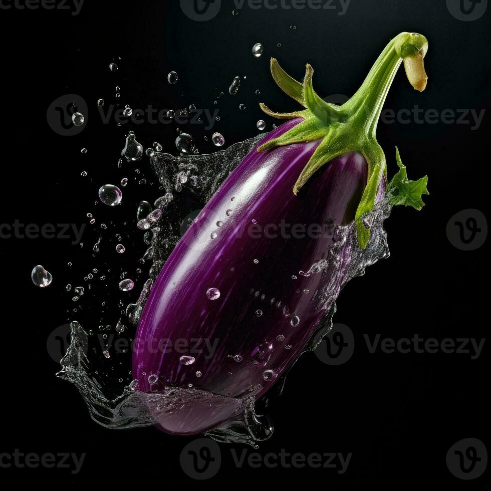 AI Generative a photo of eggplant
