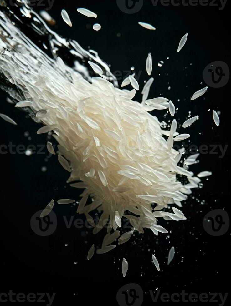 AI Generative a photo of rice