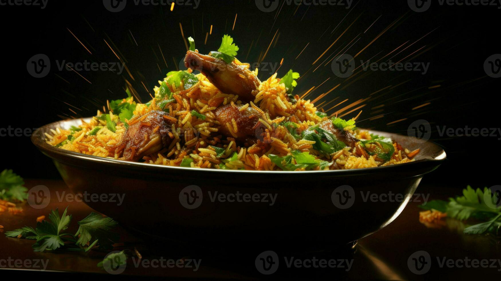 AI Generative a photo of biryani 33336937 Stock Photo at Vecteezy