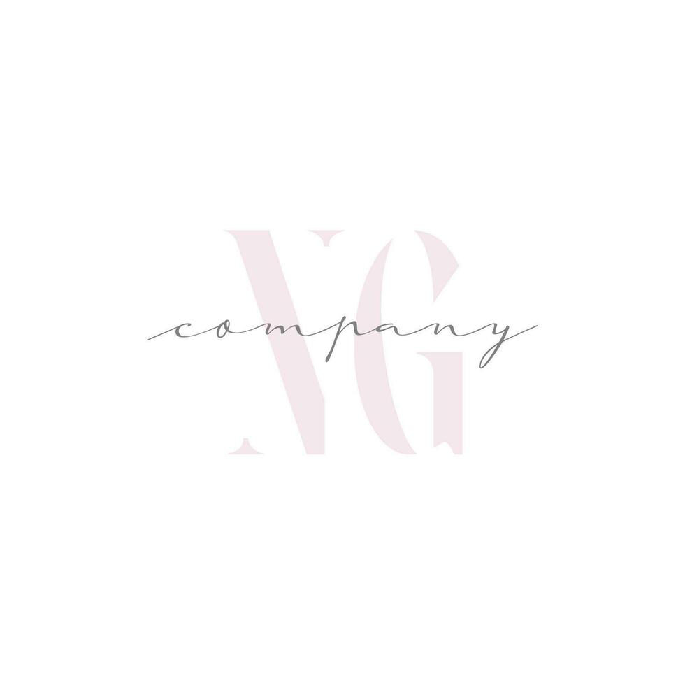 NG Beauty Initial Template Vector Design