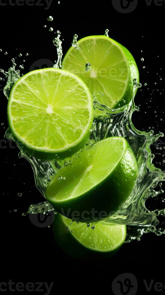AI Generative a photo of lime