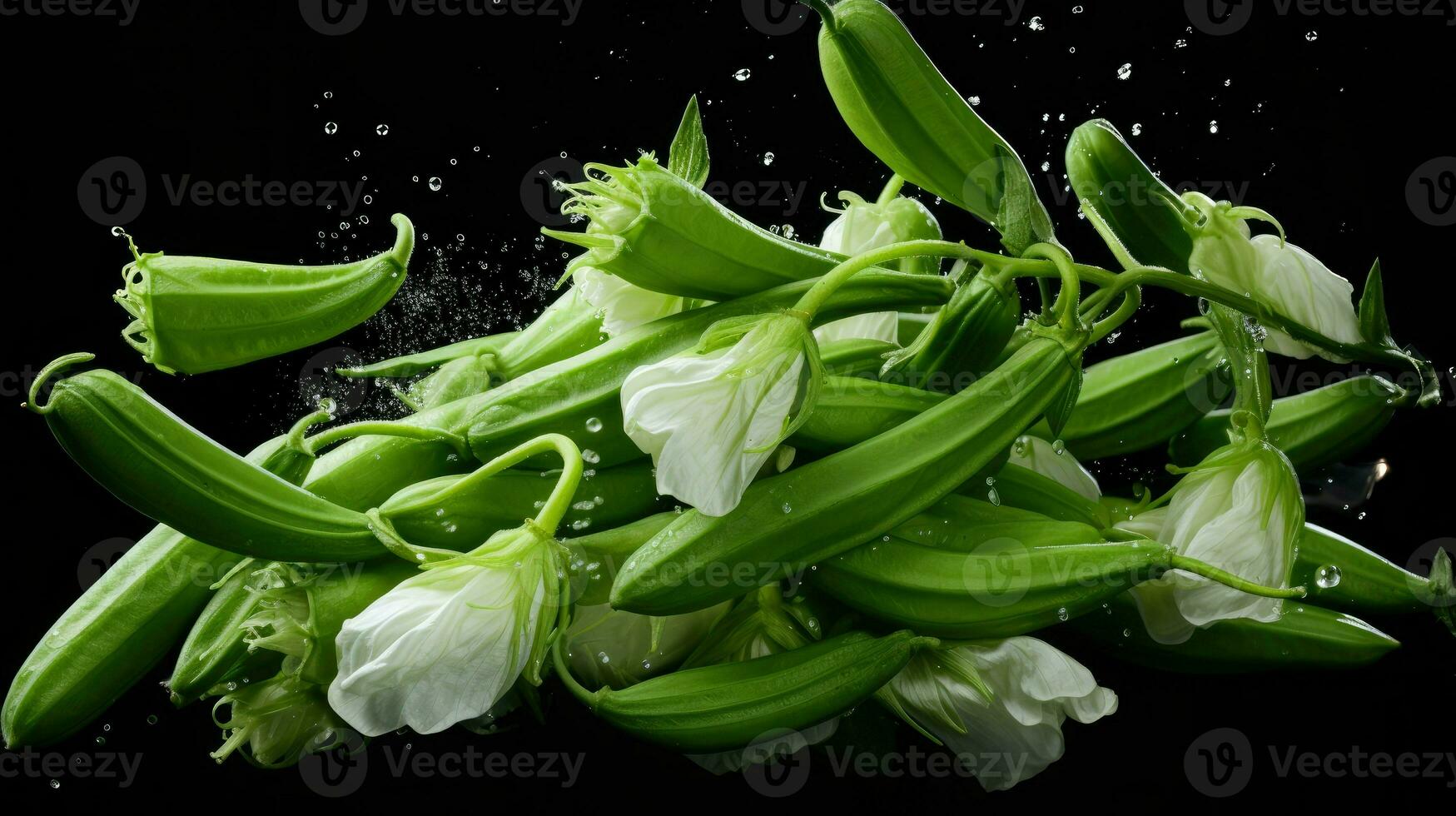 AI Generative a photo of okra