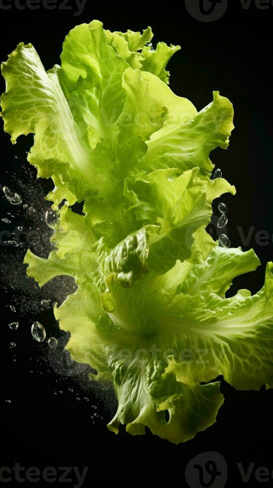 AI Generative a photo of lettuce