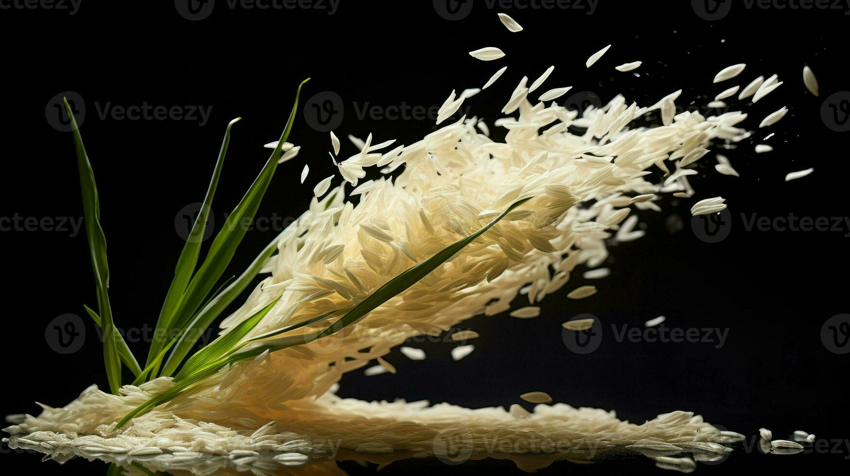 AI Generative a photo of rice