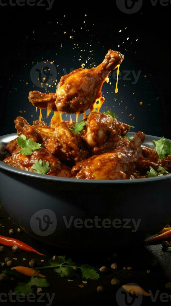 AI Generative a photo of curry