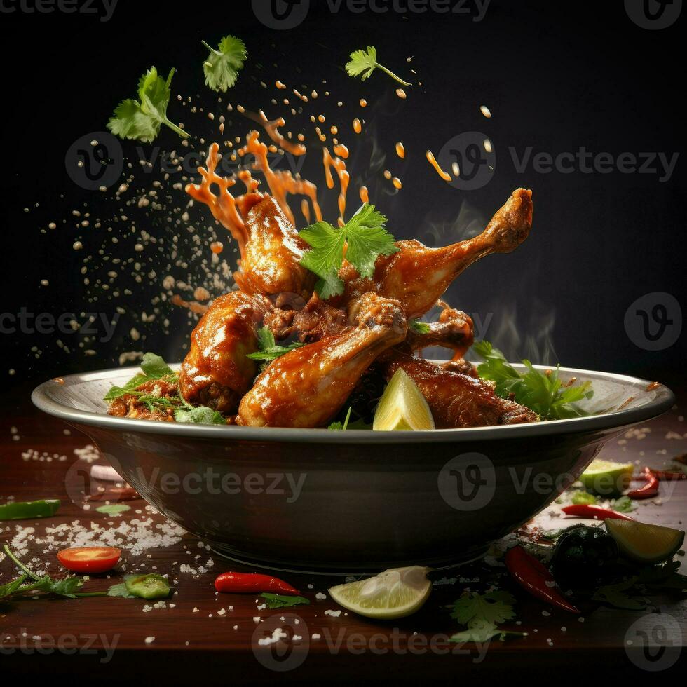 AI Generative a photo of curry
