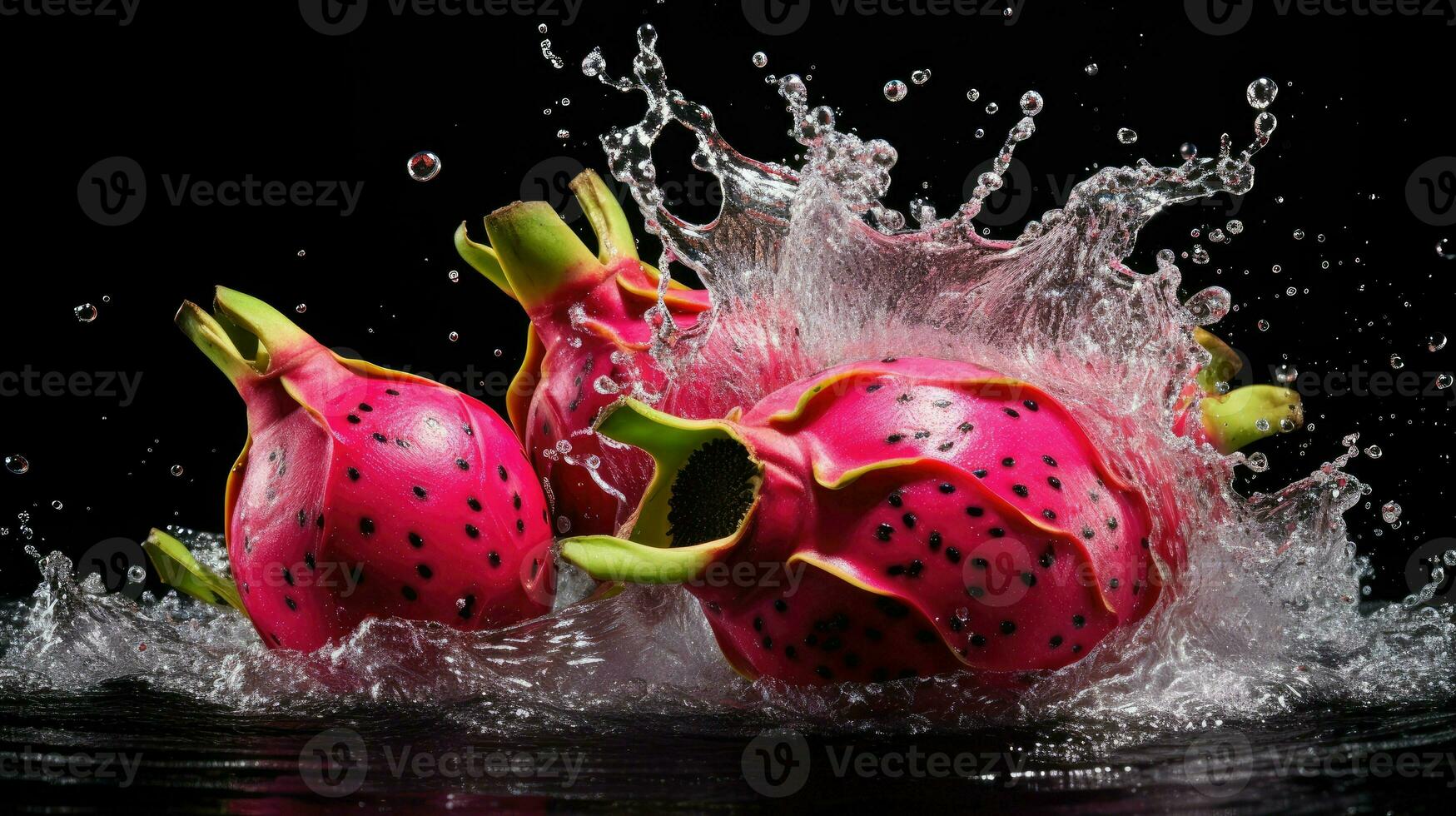 AI Generative a photo of dragonfruit