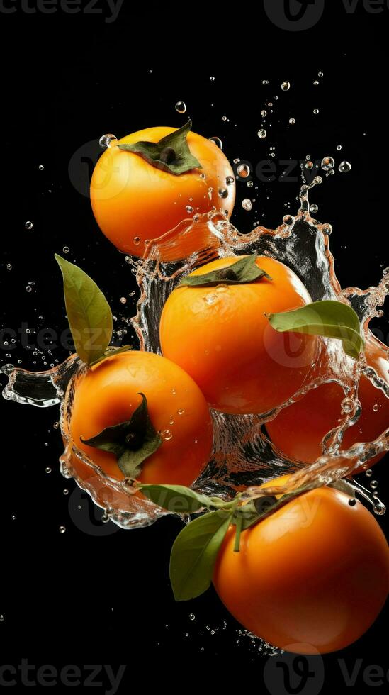 AI Generative a photo of persimmon