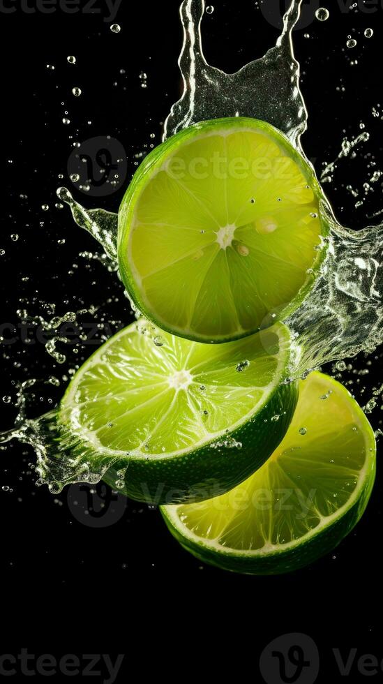 AI Generative a photo of lime