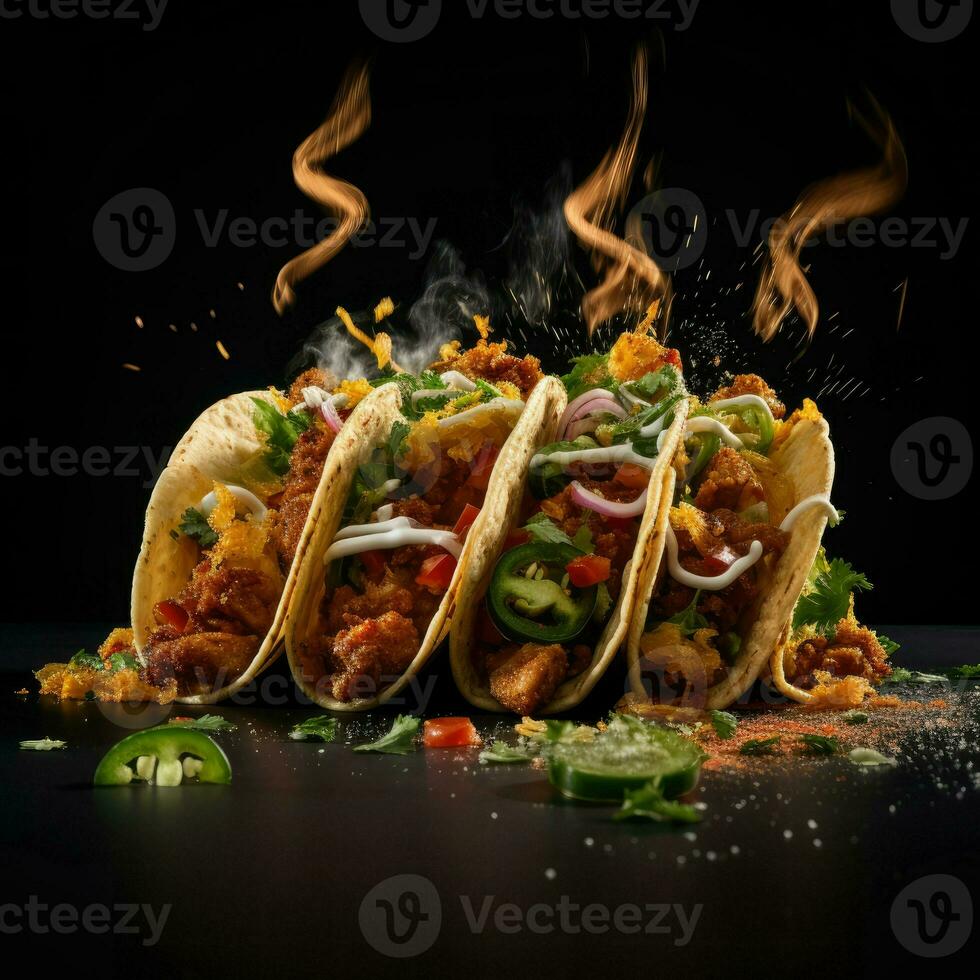 AI Generative a photo of tacos
