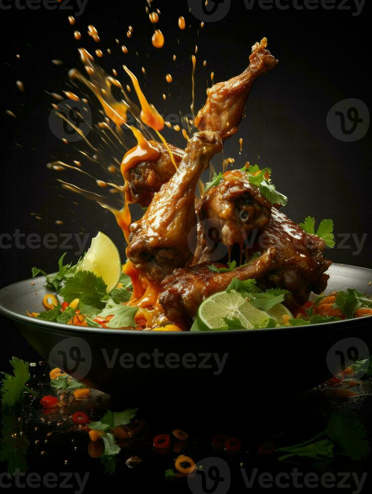AI Generative a photo of curry