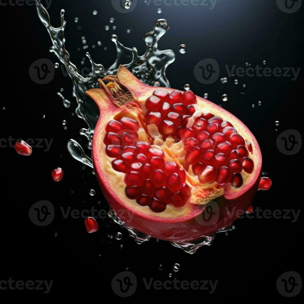 AI Generative a photo of pomegranate