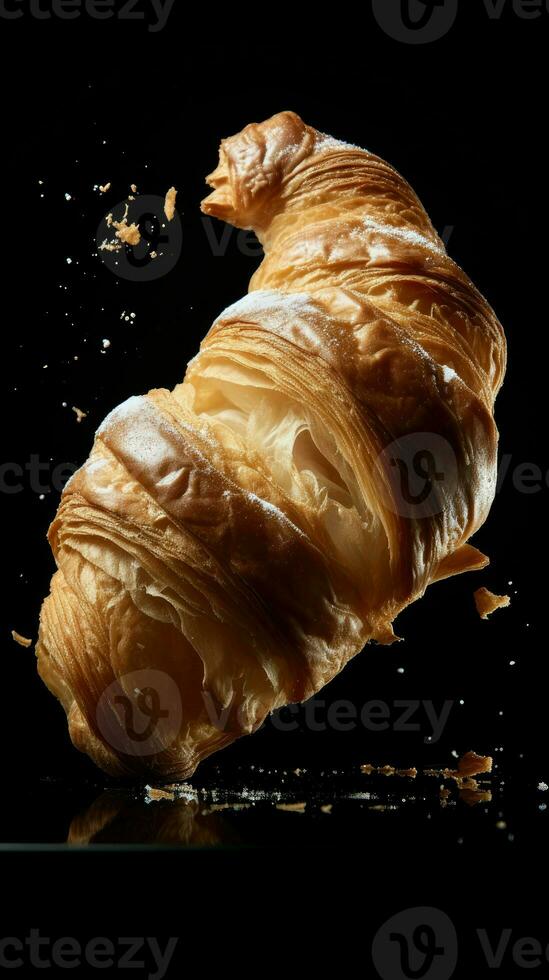AI Generative a photo of croissant