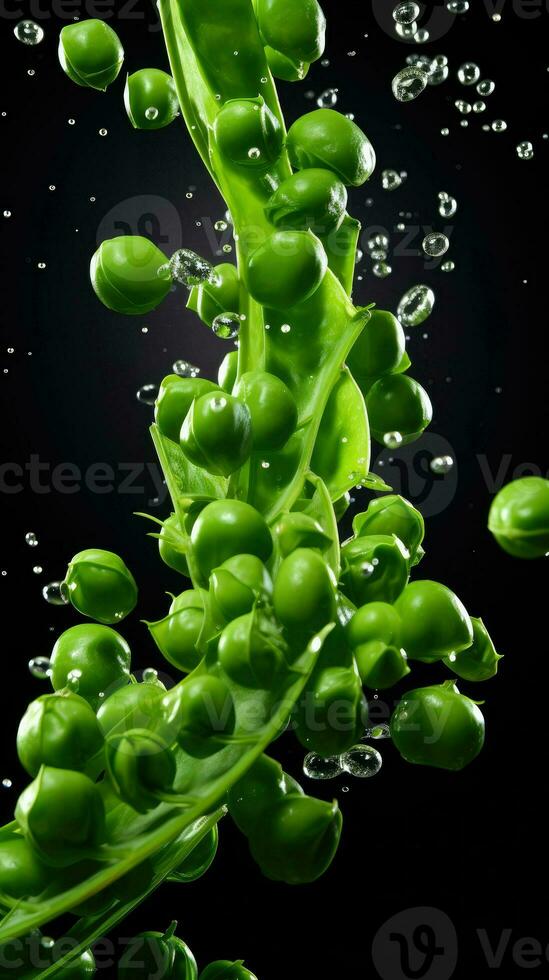 AI Generative a photo of peas