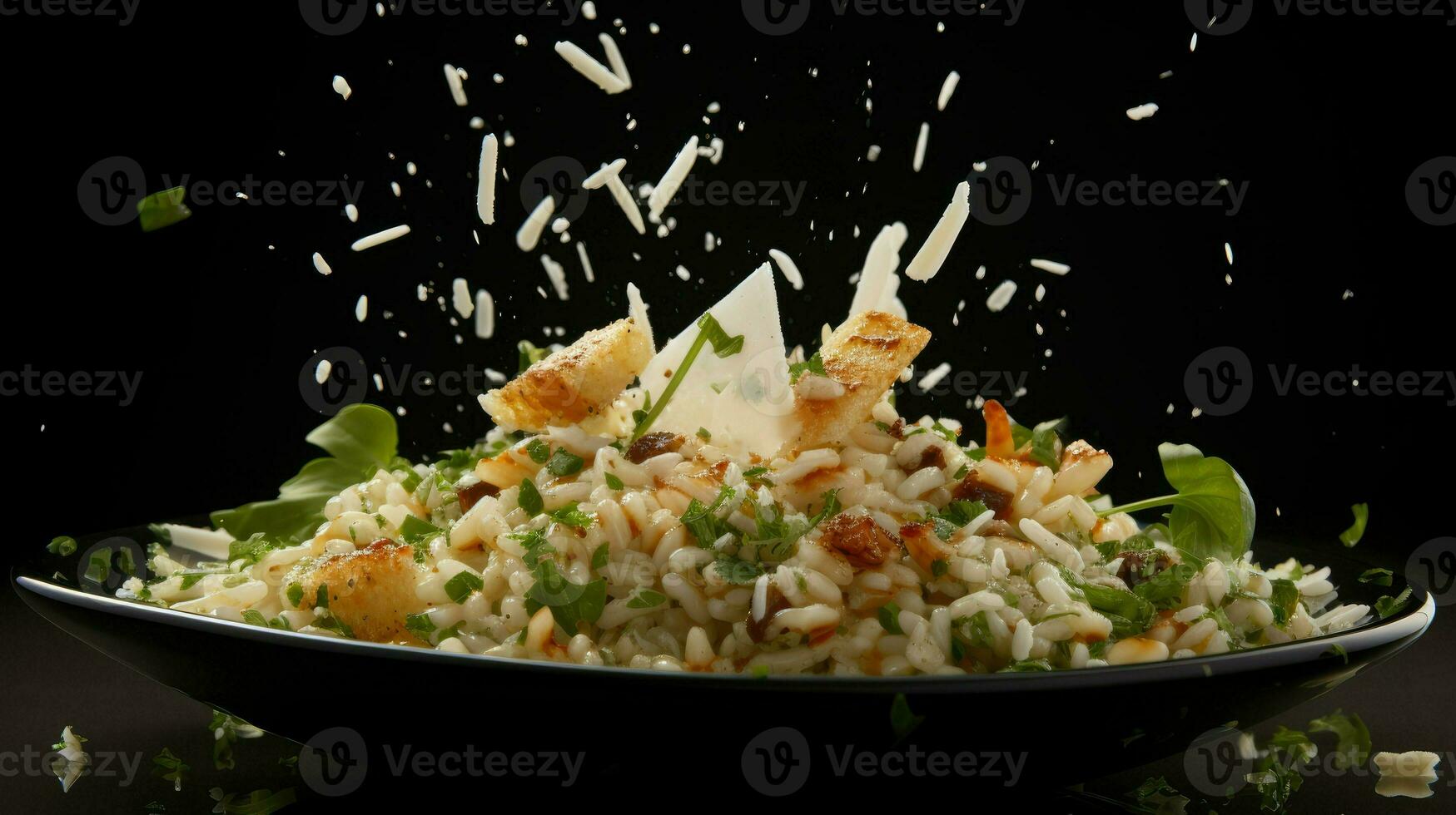 AI Generative a photo of risotto