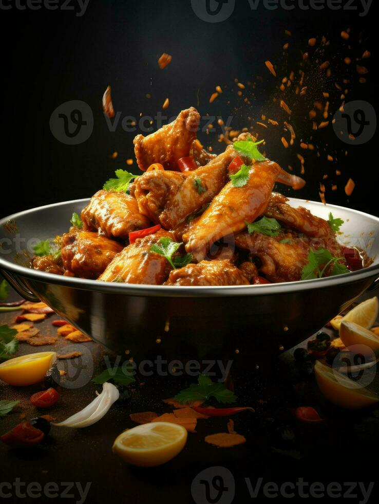 AI Generative a photo of curry