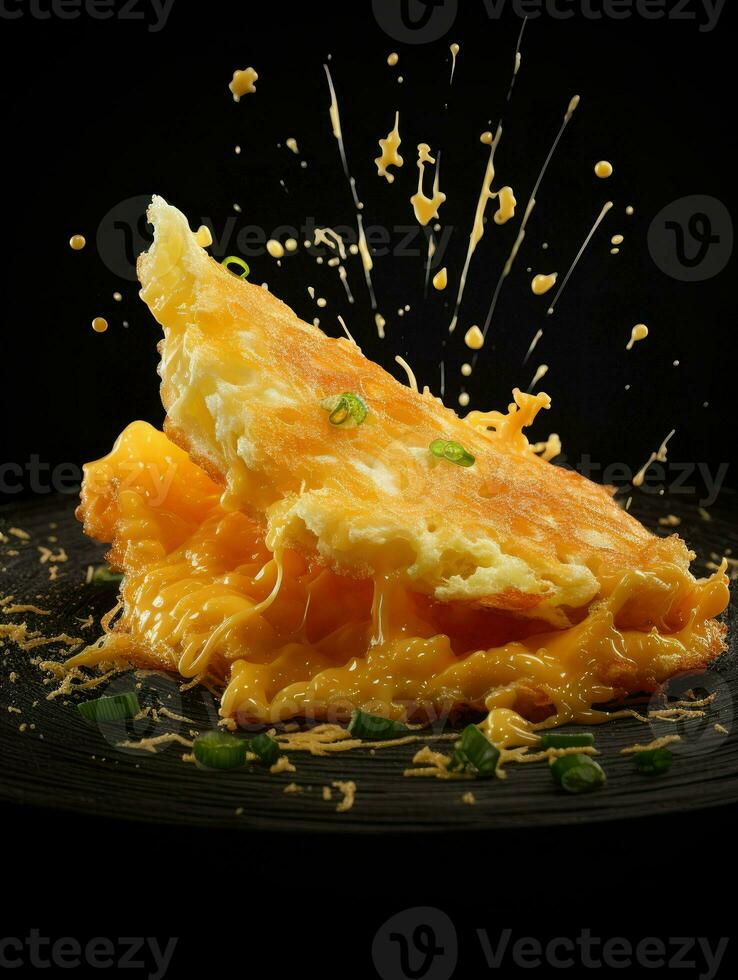 AI Generative a photo of omelette