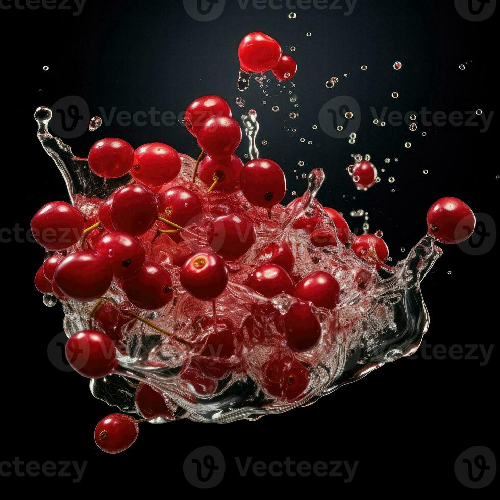 AI Generative a photo of cranberry