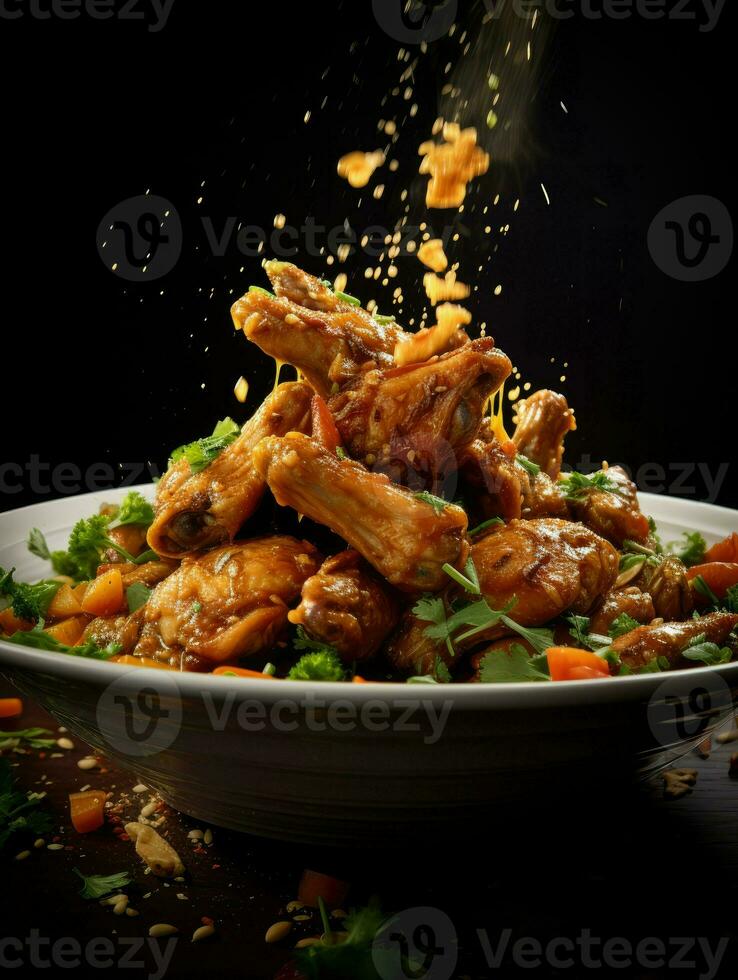AI Generative a photo of curry