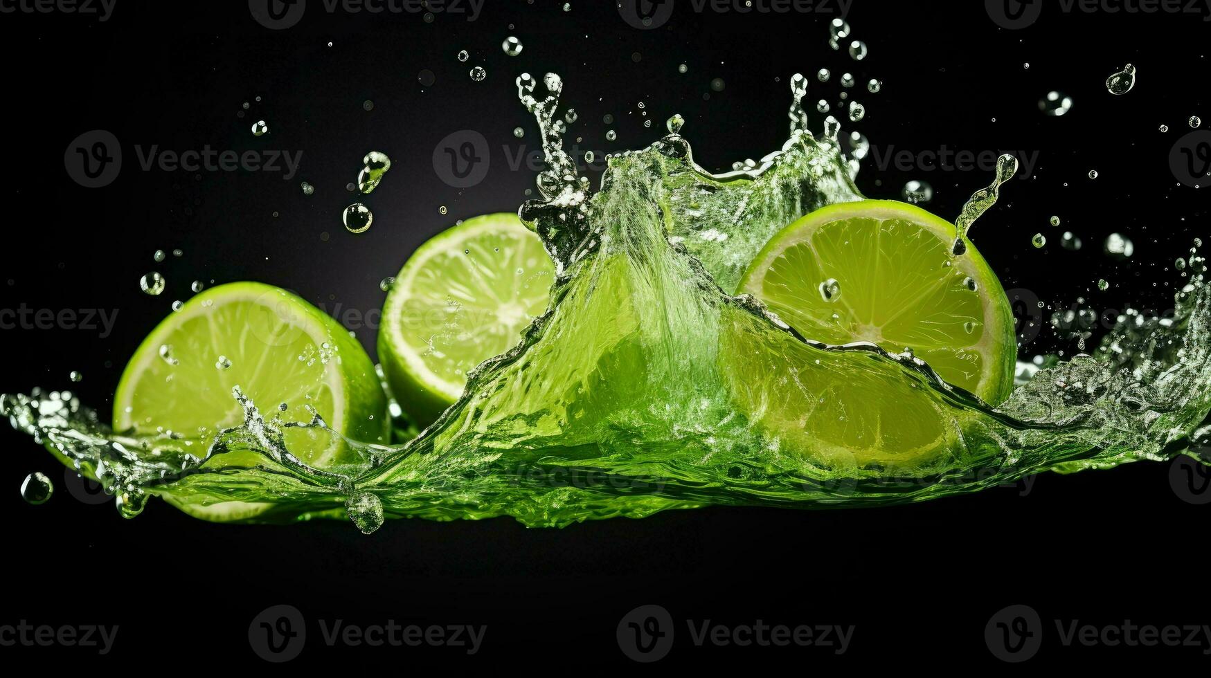 AI Generative a photo of lime