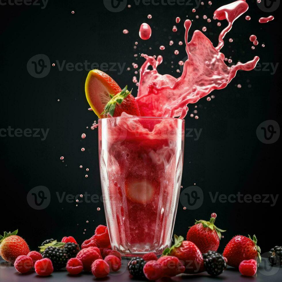 AI Generative a photo of smoothie