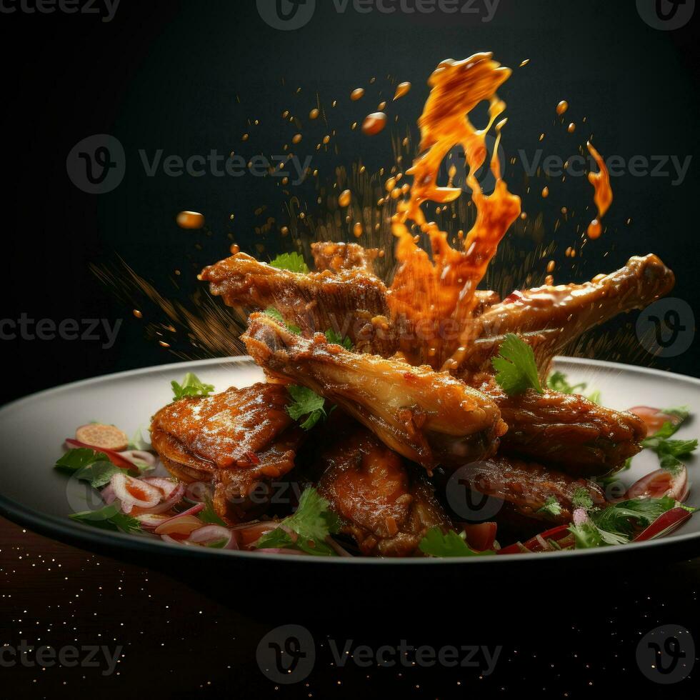 AI Generative a photo of curry