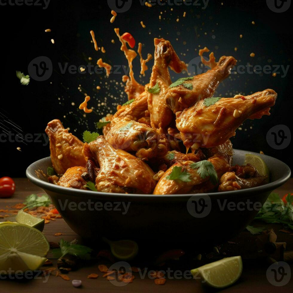 AI Generative a photo of curry