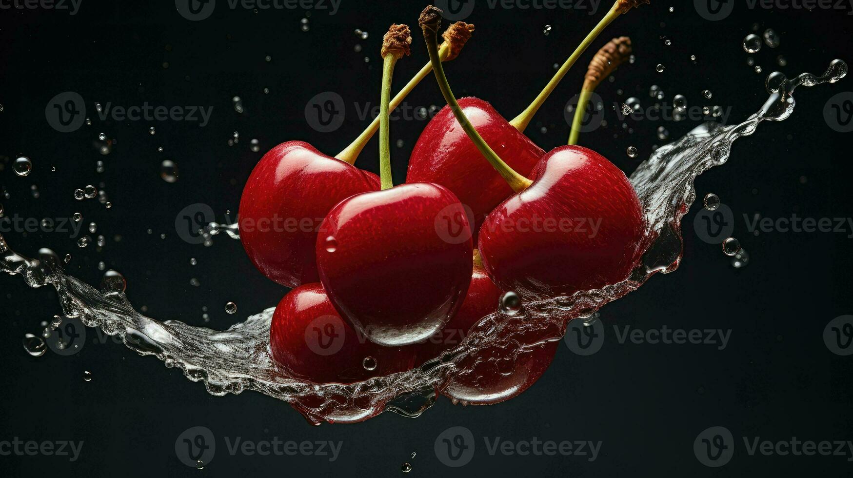AI Generative a photo of cherry