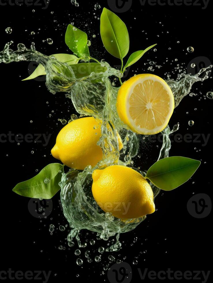 AI Generative a photo of lemon