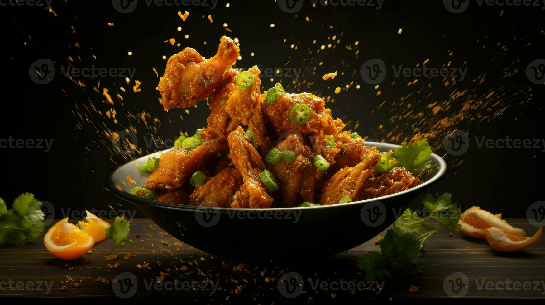 AI Generative a photo of curry
